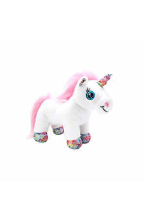 Kız Erkek Çocuk Oyuncak 10873 Cutekins Taşıma Çantalı Peluş Unicorn Lou Lou Kız Erkek Çocuk Oyuncak