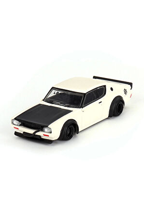 Kız Erkek Çocuk Oyuncak Mini Gt 1/64 Nissan Skyline Kenmeri Liberty Walk White Kız Erkek Çocuk Oyunc