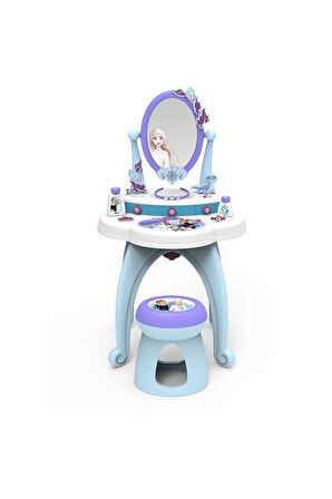 Kız Erkek Çocuk Oyuncak 7600320244 Frozen 2IN1 Güzellik Masası -Smoby Kız Erkek Çocuk Oyuncak Eğitic