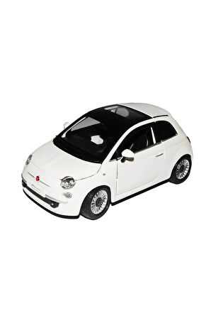 Kız Erkek Çocuk Oyuncak 22106 Burago 1:24 Fiat 500 2007 Model Araba Kız Erkek Çocuk Oyuncak Eğitici