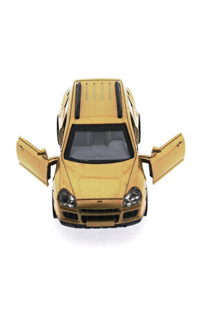 Kız Erkek Çocuk Oyuncak Çek Bırak Porsche Benzeri Kahve Metal Araba Kız Erkek Çocuk Oyuncak Eğitici