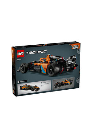 Kız Erkek Çocuk Oyuncak 42169 NEOM McLaren Formula E Yarış Arabası 452 parça +9 yaş Kız Erkek Çocuk