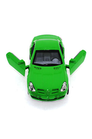 Kız Erkek Çocuk Oyuncak Çek Bırak Mercedes Benzeri Yeşil Metal Araba Kız Erkek Çocuk Oyuncak Eğitici