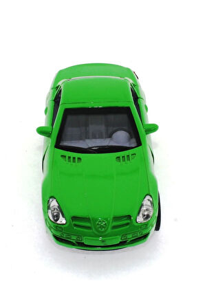 Kız Erkek Çocuk Oyuncak Çek Bırak Mercedes Benzeri Yeşil Metal Araba Kız Erkek Çocuk Oyuncak Eğitici