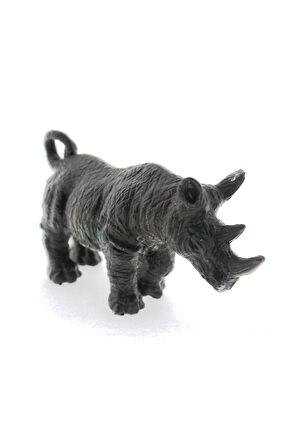 Kız Erkek Çocuk Oyuncak Gergedan Model Figür Hayvan Kız Erkek Çocuk Oyuncak Eğitici Oyuncaklar