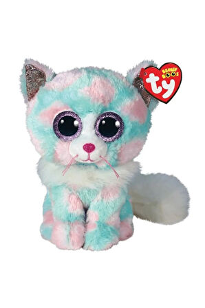 Kız Erkek Çocuk Oyuncak Ty Beanie Boos Peluş Kedi Opal 23cm Kız Erkek Çocuk Oyuncak Eğitici Oyuncakl