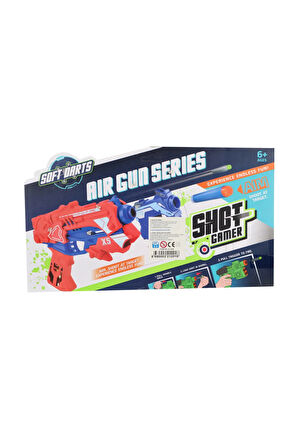 Kız Erkek Çocuk Oyuncak Hedefli Dart Tabancası 23cm Kız Erkek Çocuk Oyuncak Eğitici Oyuncaklar