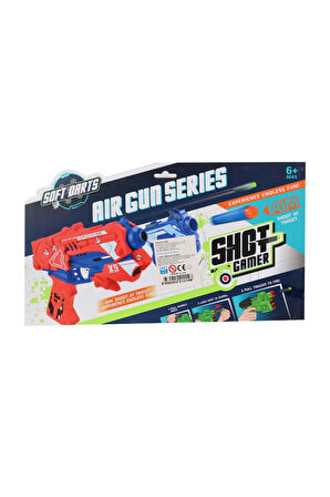 Kız Erkek Çocuk Oyuncak Hedefli Dart Tabancası 19cm Kız Erkek Çocuk Oyuncak Eğitici Oyuncaklar