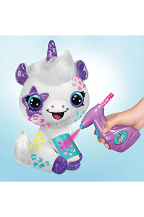 Kız Erkek Çocuk Oyuncak Airbrush Plush Boyanıp Yıkanabilen Peluş Unicorn Kız Erkek Çocuk Oyuncak Eği