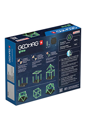 Kız Erkek Çocuk Oyuncak Geomag Glow Manyetik Zeka Oyunu 25 Parça - S03000328 Kız Erkek Çocuk Oyuncak