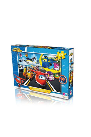 Kız Erkek Çocuk Oyuncak HK714 KS, Harika Kanatlar / 100 Parça Puzzle Kız Erkek Çocuk Oyuncak Eğitici