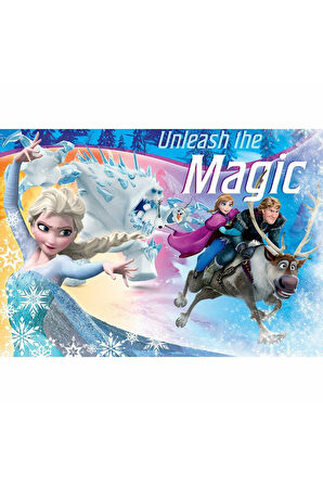 Kız Erkek Çocuk Oyuncak FRZ709 Frozen 50 Parça Çocuk Puzzle -KS Puzzle Kız Erkek Çocuk Oyuncak Eğiti