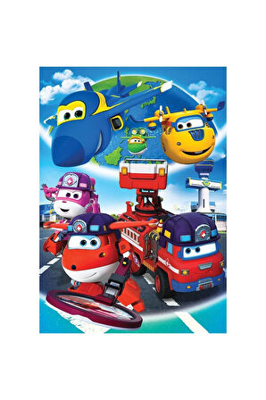 Kız Erkek Çocuk Oyuncak HK 709 Harika Kanatlar 50 Parça Puzzle -KS Puzzle Kız Erkek Çocuk Oyuncak Eğ