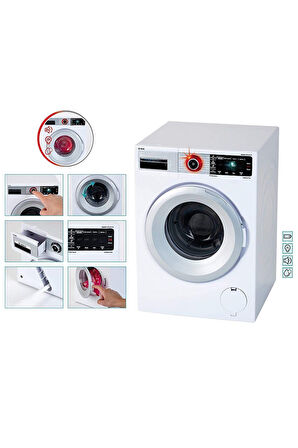 Kız Erkek Çocuk Oyuncak 9213 Bosch Oyuncak Sesli Işıklı Çamaşır Makinesi Kız Erkek Çocuk Oyuncak Eği