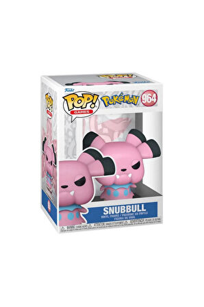 Kız Erkek Çocuk Oyuncak Funko POP Games Pokemon Snubbull Kız Erkek Çocuk Oyuncak Eğitici Oyuncaklar