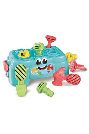 Kız Erkek Çocuk Oyuncak 17042 Baby Çalışma Tezgahı / 10-36 ay Kız Erkek Çocuk Oyuncak Eğitici Oyunca