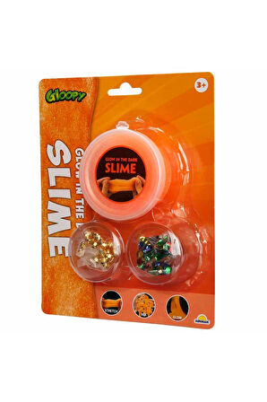 Kız Erkek Çocuk Oyuncak Gloopy Karanlıkta Parlayan Turuncu Slime Kız Erkek Çocuk Oyuncak Eğitici Oyu