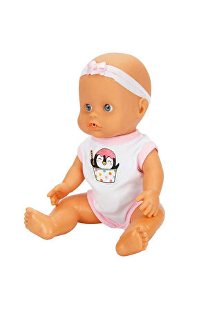 Kız Erkek Çocuk Oyuncak Boubou Sesli Altını Islatan Bebek Seti 30cm - S00003451 Kız Erkek Çocuk Oyun