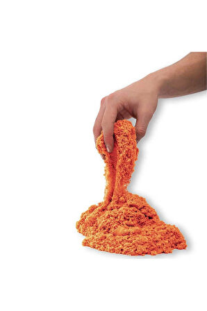 Kız Erkek Çocuk Oyuncak Fun Dough Kinetik Kum 1000 g Turuncu Kız Erkek Çocuk Oyuncak Eğitici Oyuncak
