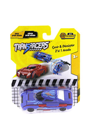 Kız Erkek Çocuk Oyuncak Transracers Dönüşen Araçlar Spor Arabalar Ares / Süper Kız Erkek Çocuk Oyunc