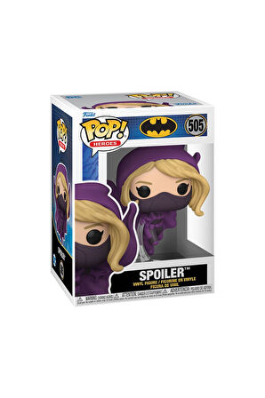 Kız Erkek Çocuk Oyuncak 76074 Funko POP Heroes: Batman WZ- Stephanie Brown Kız Erkek Çocuk Oyuncak E