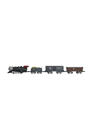Kız Erkek Çocuk Oyuncak 1613C Big Scale Klasik Tren Seti - BİG SCALE CLASSİCAL STEAM TRAİN SET Kız E