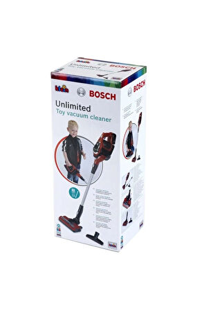 Çocuk Oyuncakları Bosch Oyuncak Sesli Işıklı Kırmızı Elektrik Süpürgesi - S00006808 Kız Erkek Çocuk