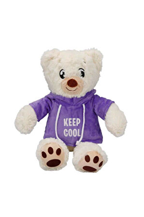 Kız Erkek Çocuk Oyuncak Kapşonlu Peluş Ayı 30cm. Kız Erkek Çocuk Oyuncak Eğitici Oyuncaklar