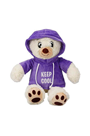 Kız Erkek Çocuk Oyuncak Kapşonlu Peluş Ayı 30cm. Kız Erkek Çocuk Oyuncak Eğitici Oyuncaklar