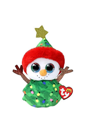 Kız Erkek Çocuk Oyuncak Ty Beanie Boos Peluş Yılbaşı Kardanadamı Garland 17cm Kız Erkek Çocuk Oyunca