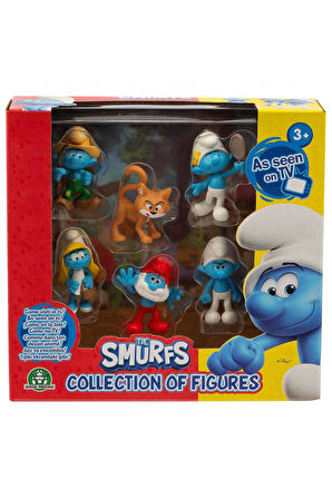 Kız Erkek Çocuk Oyuncak Şirinler Figür Seti PUF14000 Kız Erkek Çocuk Oyuncak Eğitici Oyuncaklar