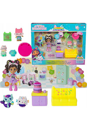 Kız Erkek Çocuk Oyuncak Gabby's Doll House Cakey'in Doğum Günü Kız Erkek Çocuk Oyuncak Eğitici Oyunc