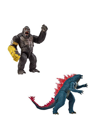 Kız Erkek Çocuk Oyuncak GxK Godzilla Kong Mega Figür Mega Figür 33cm Kız Erkek Çocuk Oyuncak Eğitici