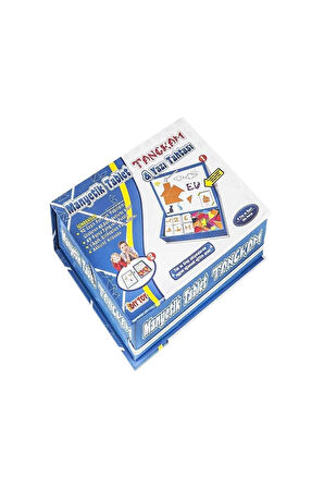 Kız Erkek Çocuk Oyuncak 3445 DıyToy MANYETİK TABLET TANGRAM EĞİTİM SETİ Kız Erkek Çocuk Oyuncak Eğit