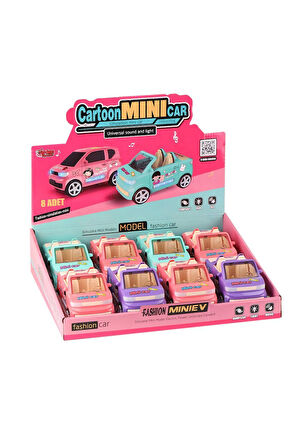 Kız Erkek Çocuk Oyuncak ZR169-1 Işıklı Müzikli Çarp Dön Üstü Açık Araba - 1adet Stokta Olan Gönderil