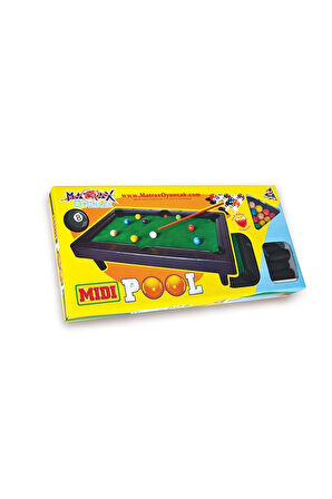 Kız Erkek Çocuk Oyuncak 040 Midi Pool Bilardo Oyunu (orta boy) Kız Erkek Çocuk Oyuncak Eğitici Oyunc