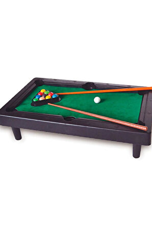 Kız Erkek Çocuk Oyuncak Orta Boy Bilardo Oyunu Mini Bilardo Masa Üstü Oyuncak - 80734 Kız Erkek Çocu