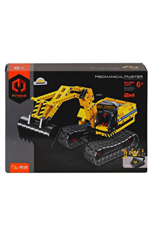 Kız Erkek Çocuk Oyuncak 8037 IMM Kumandalı Master Blokları Kepçe 3ın1 430 Parça Kız Erkek Çocuk Oyun