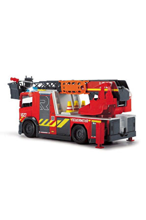 Kız Erkek Çocuk Oyuncak 203716017038 Dickie, Scania Sesli Işıklı İtfaiye Aracı 35cm Kız Erkek Çocuk