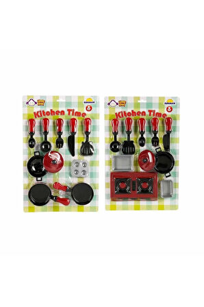 Çocuk Bebek Oyuncakları S00037004 MUTFAK ALETLERİ SET 10 PCS -SUN Kız Erkek Çocuk Oyuncak Eğitici Oy