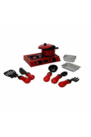 Çocuk Bebek Oyuncakları S00037004 MUTFAK ALETLERİ SET 10 PCS -SUN Kız Erkek Çocuk Oyuncak Eğitici Oy