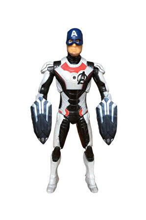 End Game Kaptan Amerika (yüzbaşı Amerika) 17Cm Işıklı Eklemleri