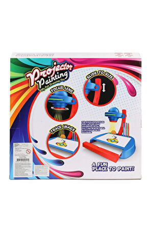 Kız Erkek Çocuk Oyuncak KZL-YM888 Projektörlü Kalemli Eğitim Seti -Kızılkaya Kız Erkek Çocuk Oyuncak