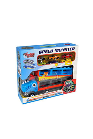 Kız Erkek Çocuk Oyuncak GD001 PARKURLU ARABA FIRLATAN DİNOZOR -VRD Kız Erkek Çocuk Oyuncak Eğitici O