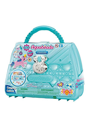 Kız Erkek Çocuk Oyuncak 31914 AquaBeads Çantalı Delüks Set 1400 parça +4 yaş Kız Erkek Çocuk Oyuncak