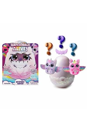 Çocuk Oyuncakları 6069132 Hatchimals Alive Secret Hatch Pufficorn Kız Erkek Çocuk Oyuncak Eğitici Oy
