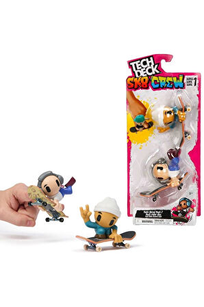 Kız Erkek Çocuk Oyuncak 6071061 Tech Deck SK8 Crew İkili Paket Kız Erkek Çocuk Oyuncak Eğitici Oyunc