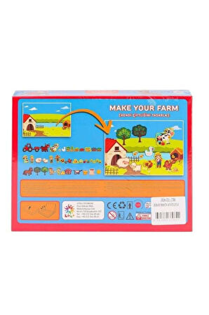 Kız Erkek Çocuk Oyuncak LC7984 MANYETİK AKTİVİTE ÇİFTLİK -LÇ Kız Erkek Çocuk Oyuncak Eğitici Oyuncak