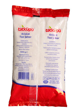 Tatküpü Toz Şeker 1 Kg