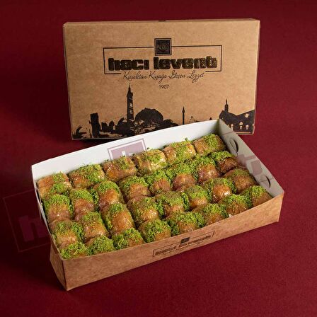 Hacı Levent Kadayıfçısı Fıstıklı Prens Baklava 500 g